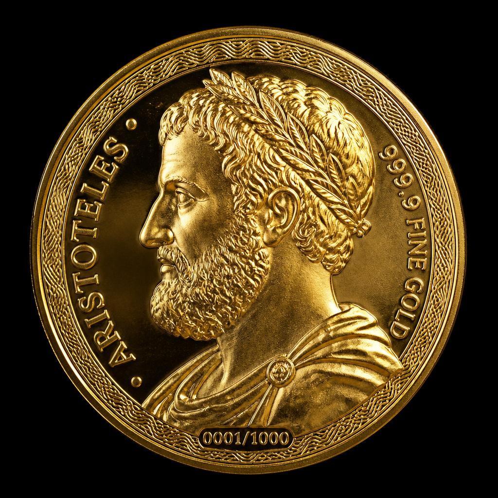 Goldedition Aristoteles aus 999er Feingold